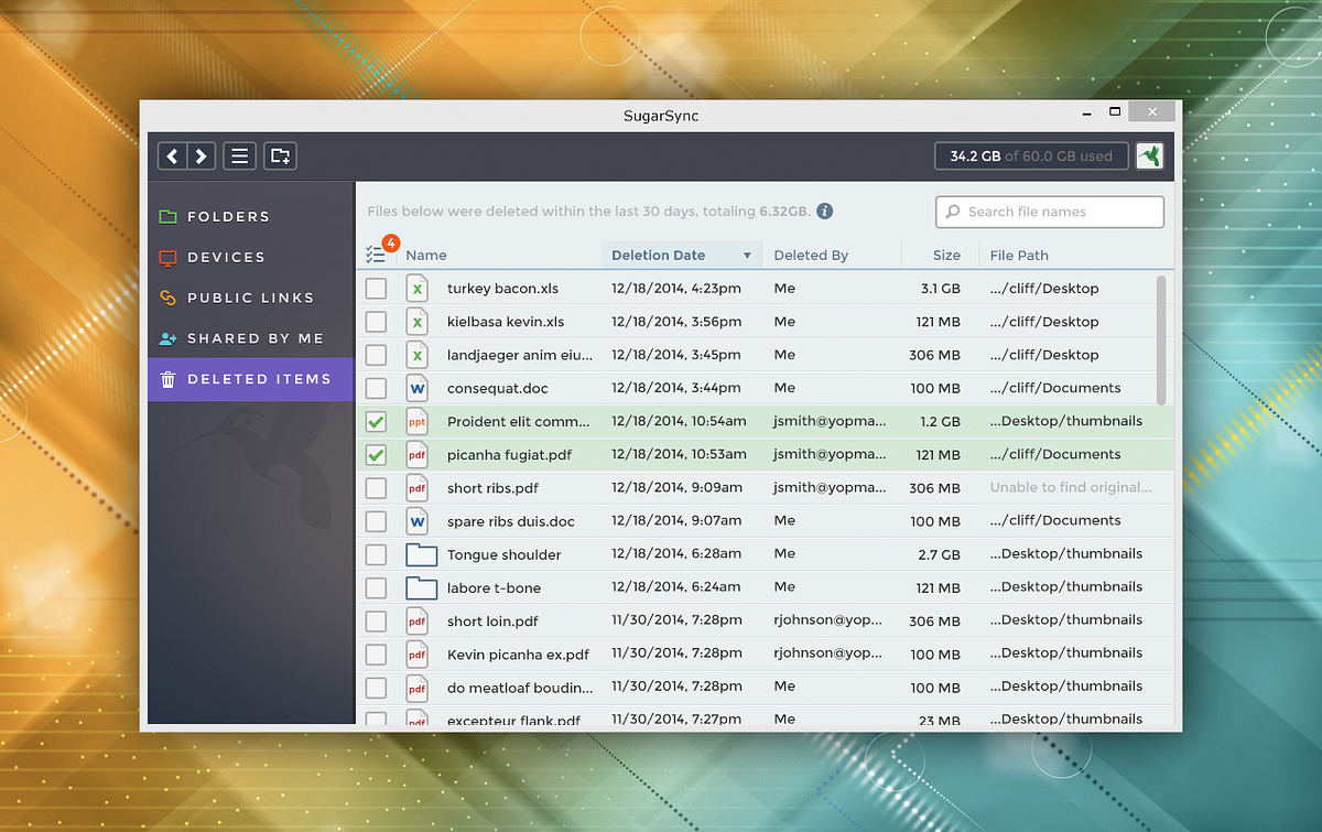 SugarSync 3.0 design refresh. SugarSync is a cloud service that… by