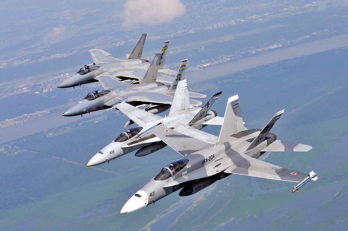 The U.S. Navy Reserve's Fighter Jets Are Going Extinct | by Trench