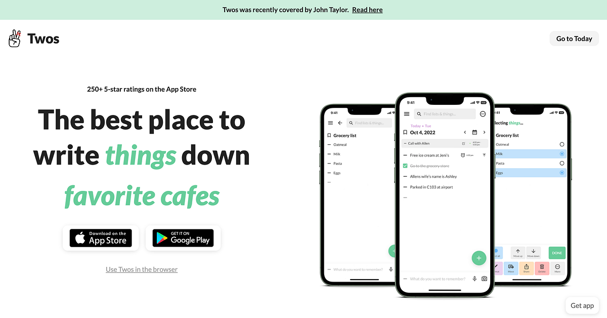 The Best Digital Bullet Journal App by Parker Klein ️ TwosApp Medium