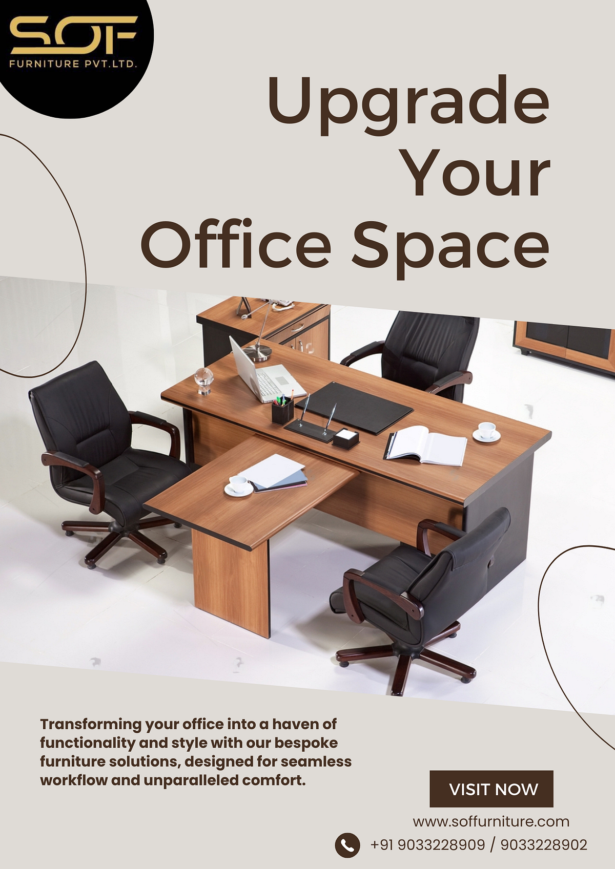 Discover the Best Office Furniture in Rajkot SOF Furniture Pvt Ltd by ZERO BYTE May, 2024