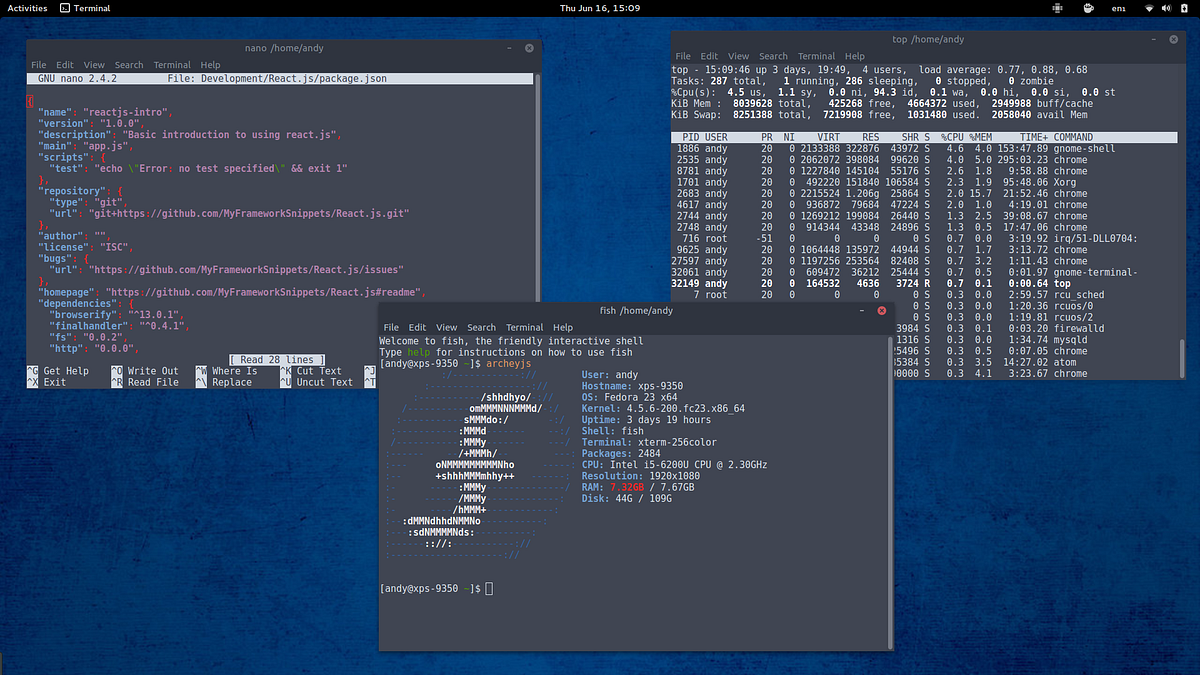 Getting the most out of your Linux terminal | by Andy Richardson | Medium
