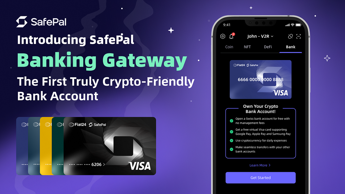 SafePal & Fiat24 Launch In-App CeDeFi Banking Gateway | by Blockchain Babe  | fiat24 | Medium