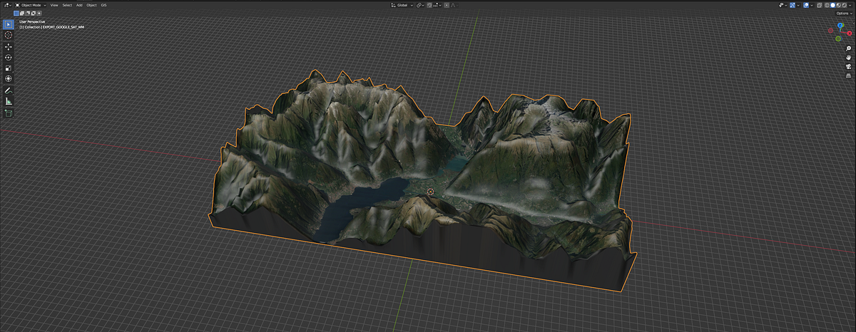 How to 3D Print Maps — GIS with Blender — A complete walkthrough. | by ...
