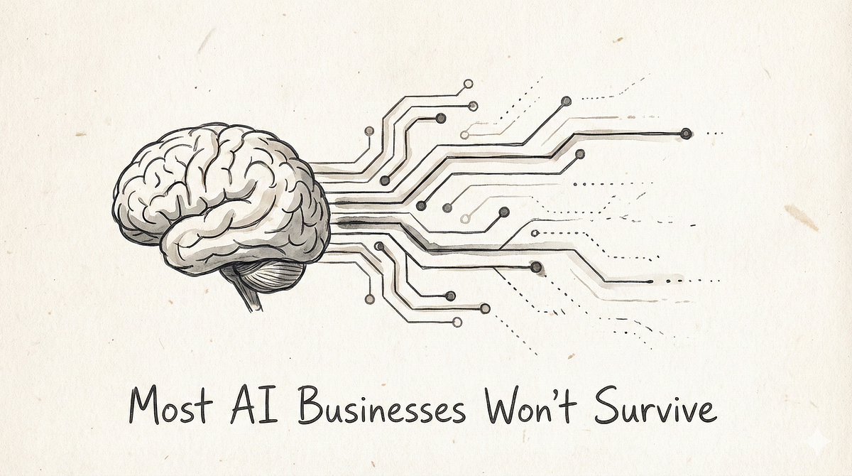 Most AI Businesses Won’t Survive — These 6 Models Will Still Work in 2026