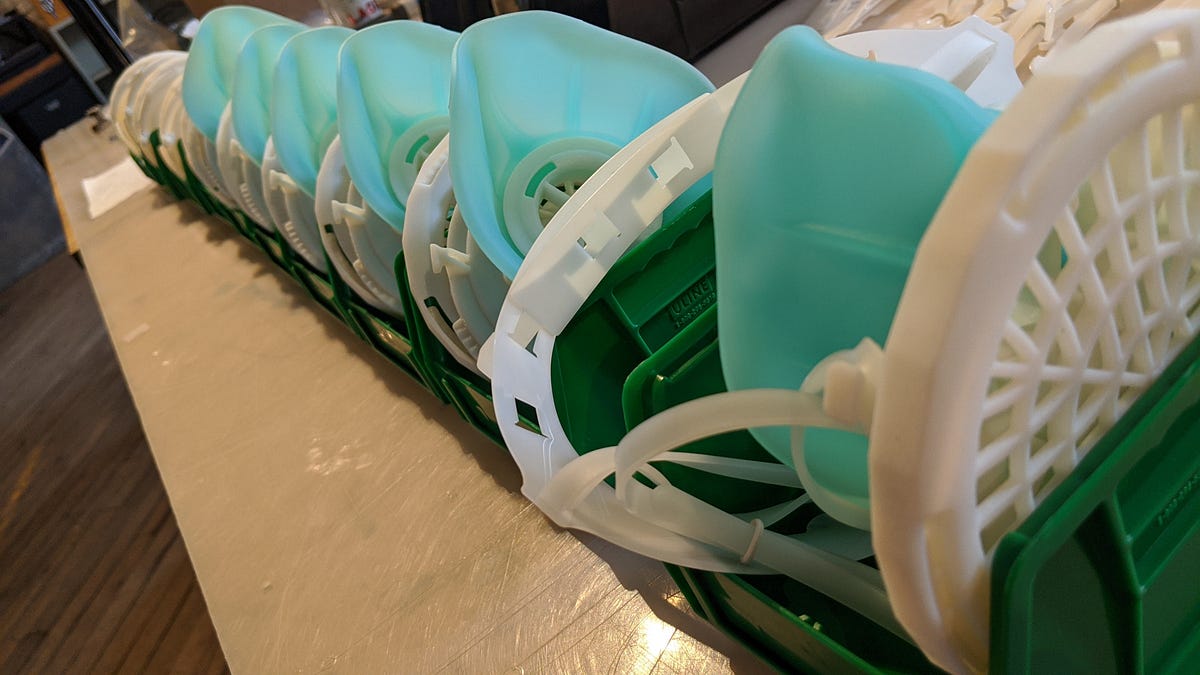 Reusable, N95 alternative face mask developed by a collaborative team hits production by MIT