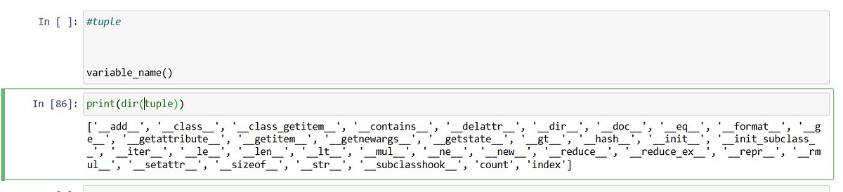 Tuples In Python and Built-in-Methods | by Sanika Shinde | Nov, 2023 ...