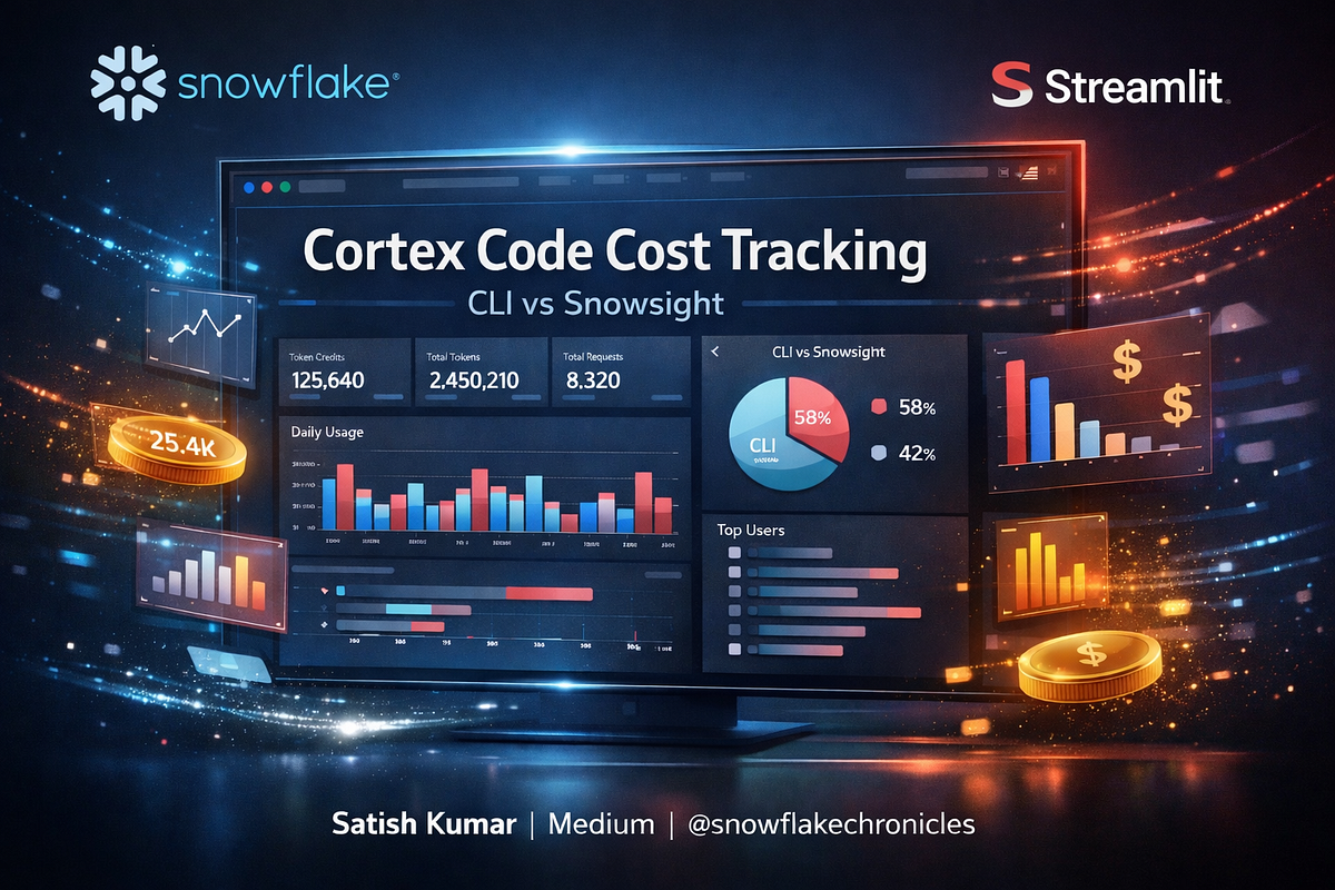 Snowflake Cortex Code — How to Track Costs | by Satish Kumar | Towards ...
