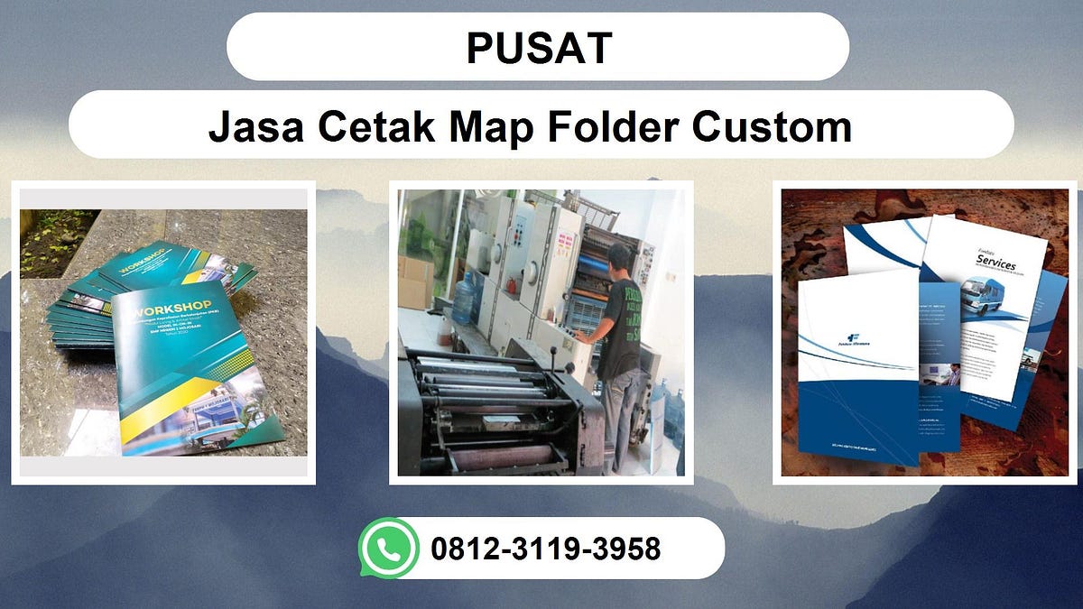 Pusat, 0812–3119–3958 Jasa Cetak Map Folder Custom Sorong - Cetak Map ...