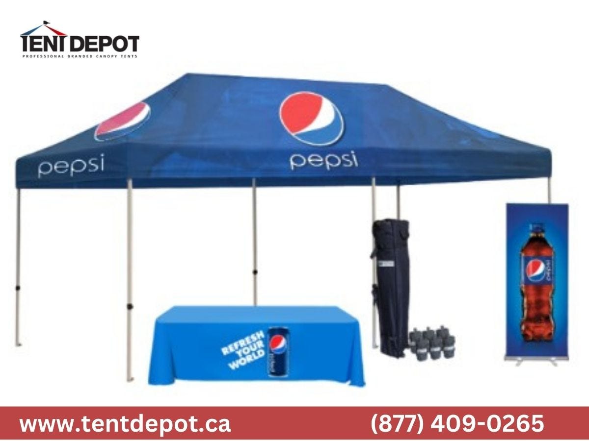 10x20 Pop Up Tent Quick Cover for Markets, Events, and More by Tent