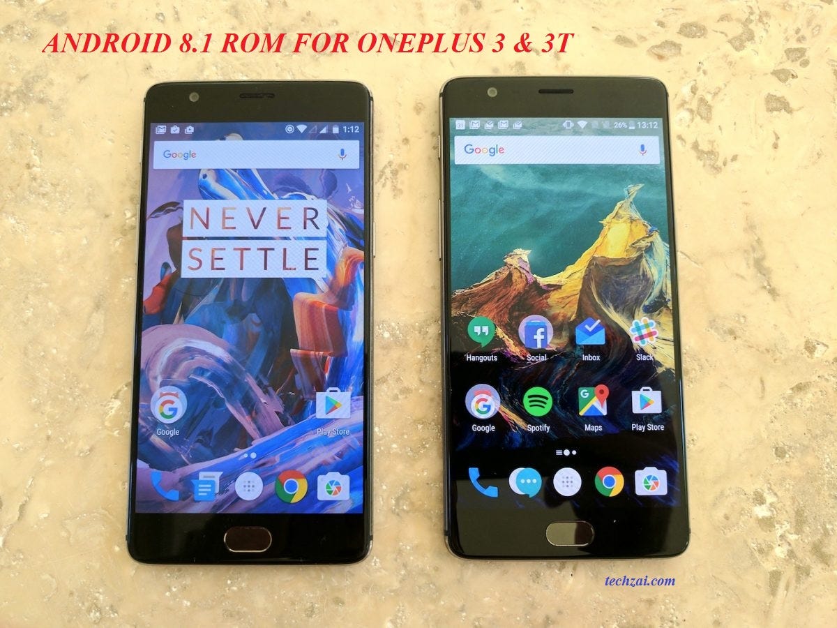 Android 8.1 Custom ROM For OnePlus 3 & 3T | by Huy nguyen phan | Medium