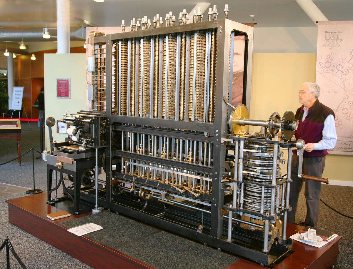 The First Computer Ever Made By Charles Babbage