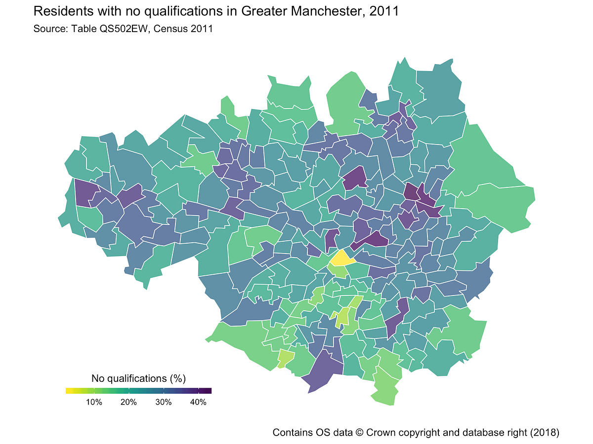 Let’s Make a Map in R*. This is a short introduction to… | by Trafford ...