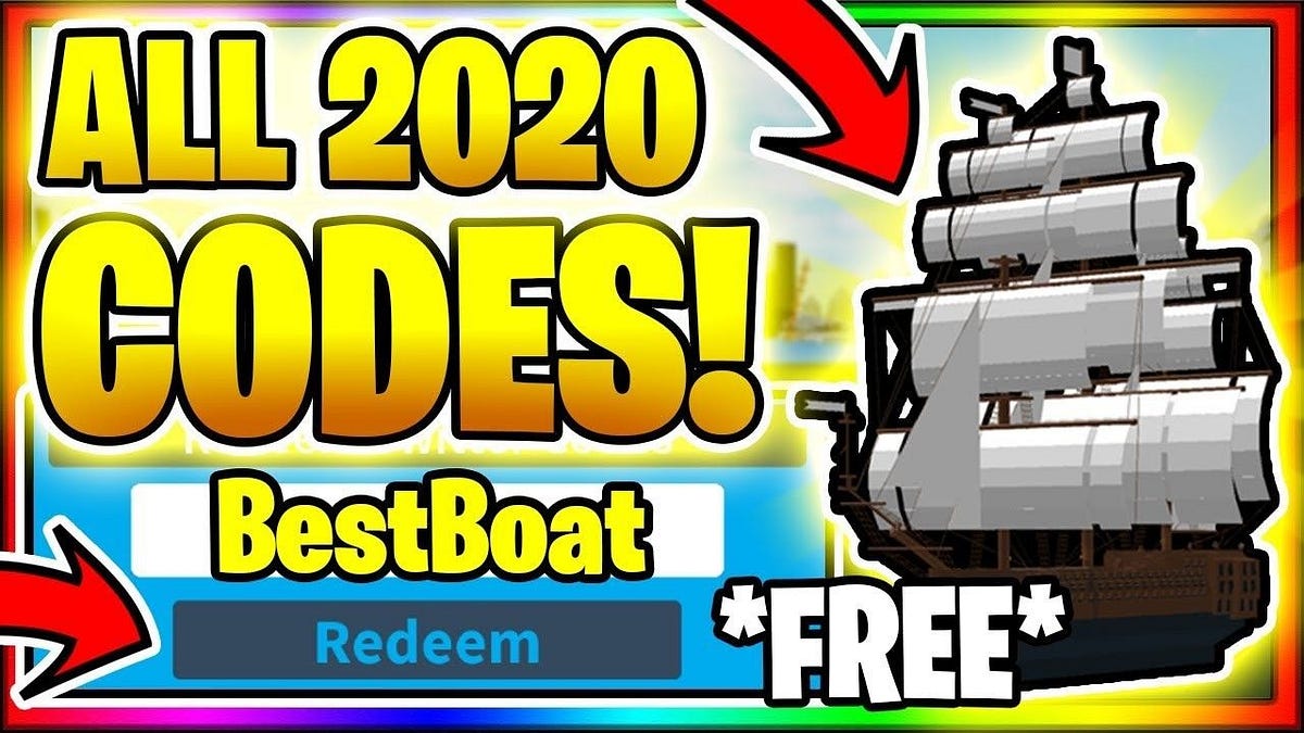 Roblox Build a Boat for Treasure Codes (March 2021) by Bhangad