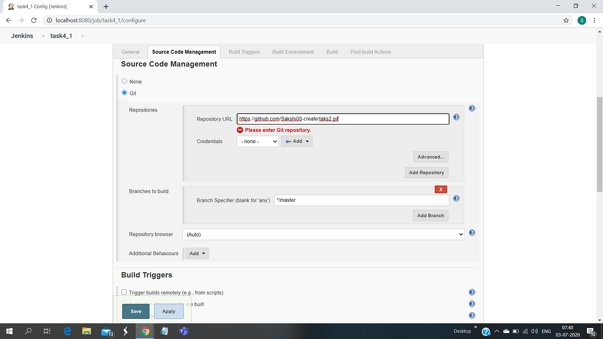 Github+Docker+Jenkins(Master slave) by Sakshi Sharma Medium