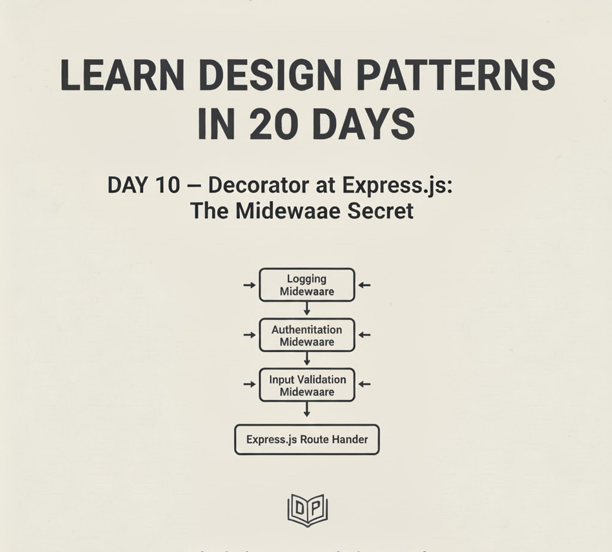 Learn Design Patterns in 20 Days: Day 10 — Decorator at Express.js: The ...