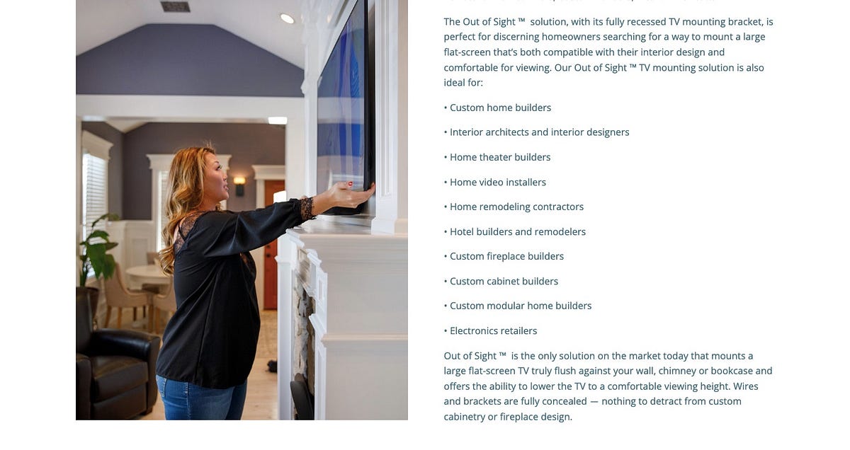 The Best Way to Mount a TV on the Wall A Guide to Wall Mounted TV