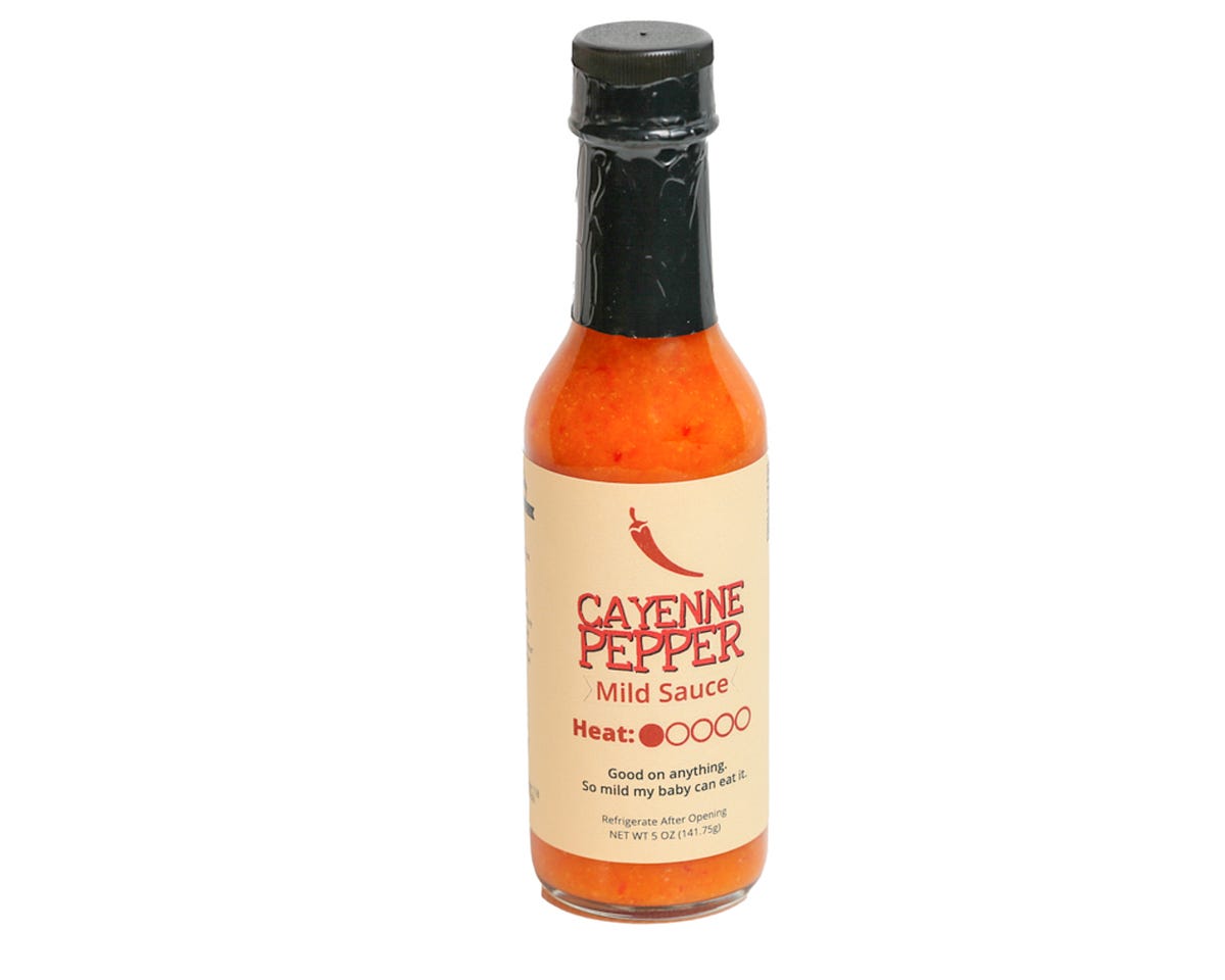Cayenne Pepper Fermented Hot Sauce Ouchonderchilico Medium