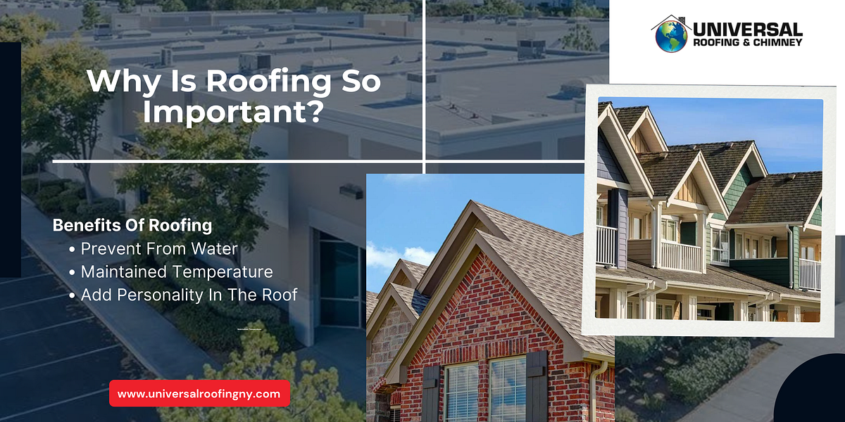 Why Is Roofing So Important?. The roof is essential to any building’s
