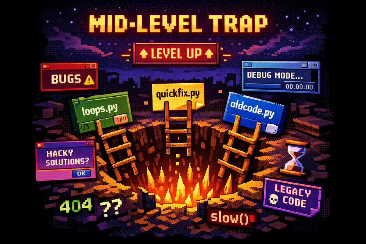 6 Python Mistakes That Keep Developers Stuck at Mid-Level | by Huzair ...