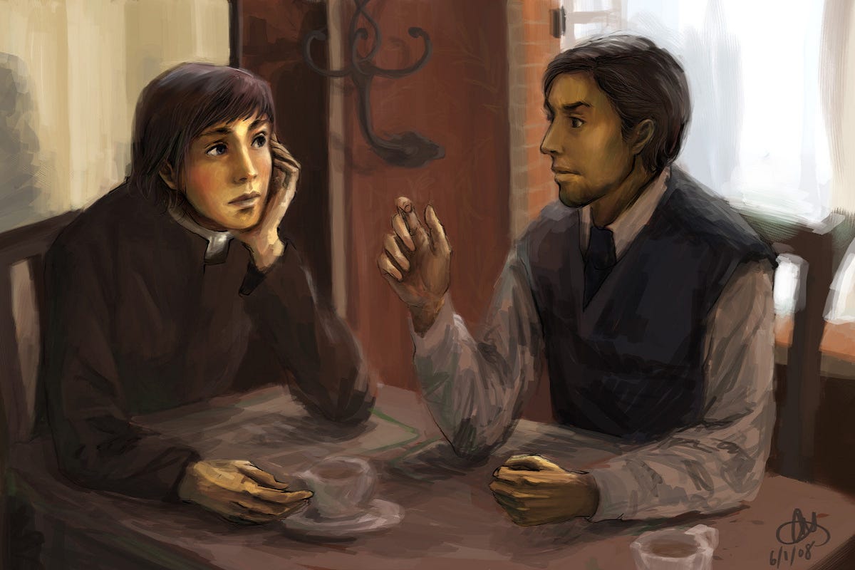 The Grand Inquisitor in Brothers Karamazov by Spencer Baum Medium