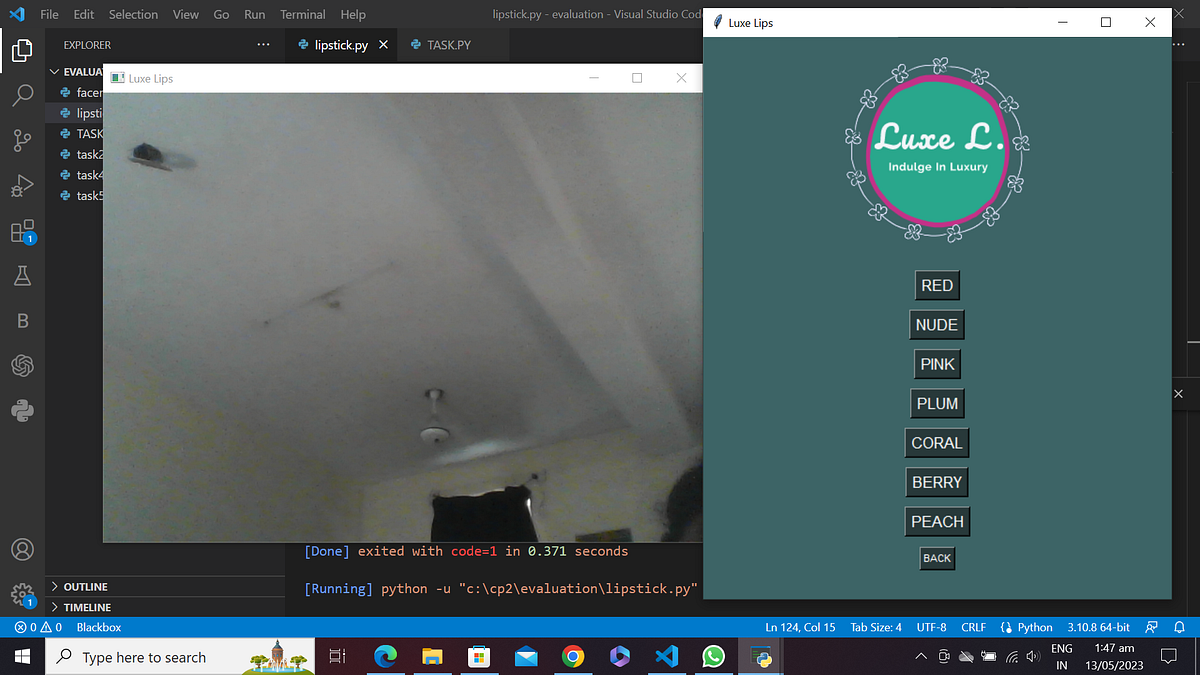 Building a lipstick Try-On App using Media pipe Face mesh in python ...
