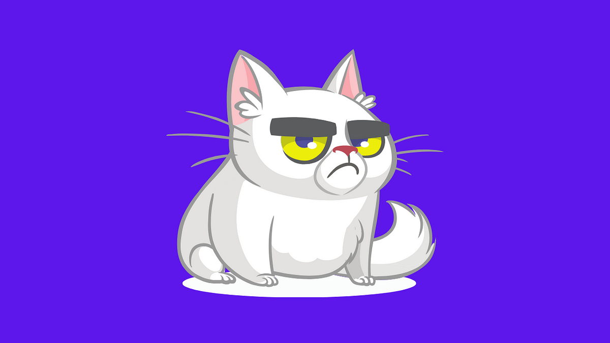 chibird — This is a very silly animation about grumpy cat.