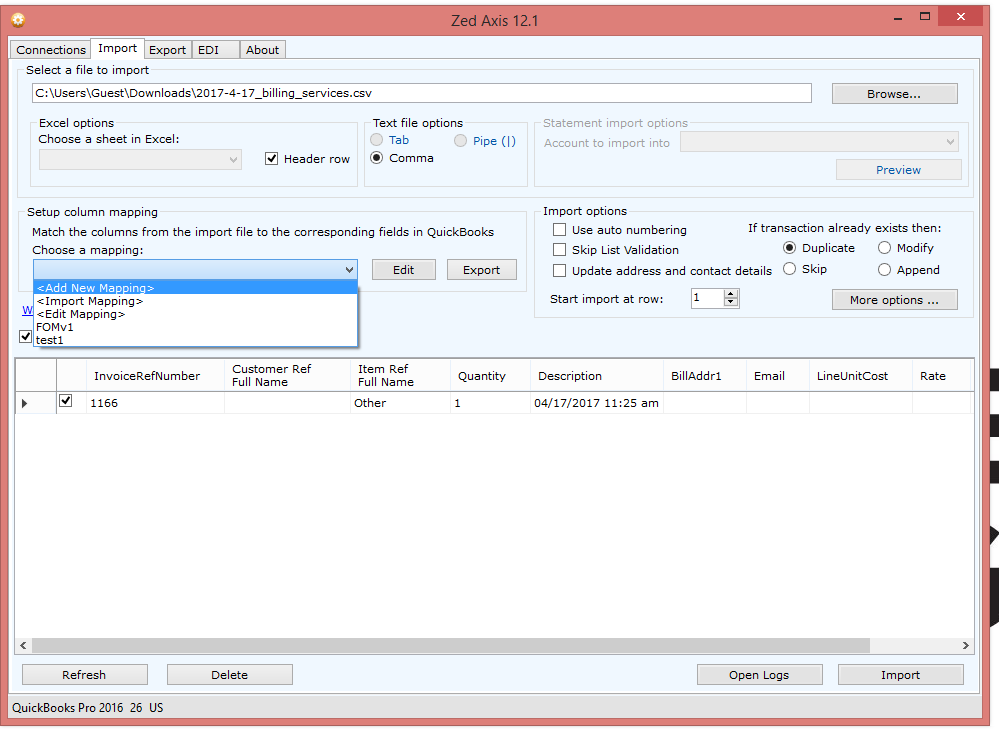 QuickBooks Desktop Mapping Details by Pool Office Manager Medium