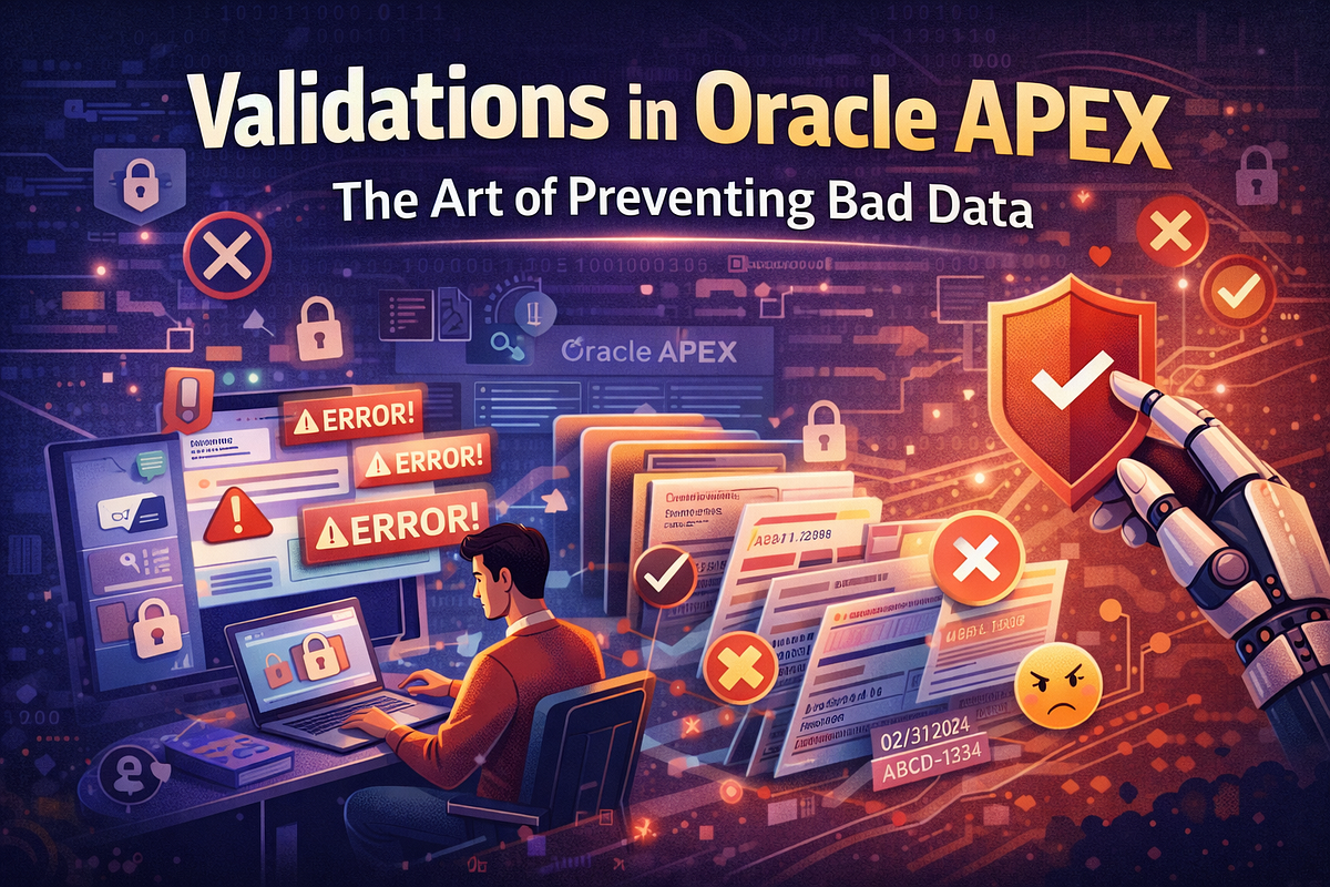 Validations in Oracle APEX: The Art of Preventing Bad Data | by Rohit ...