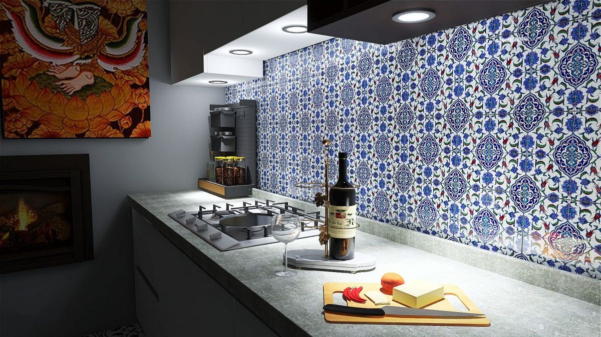 Enhancing Your Kitchen Aesthetics The Allure of Turkish Tiles in