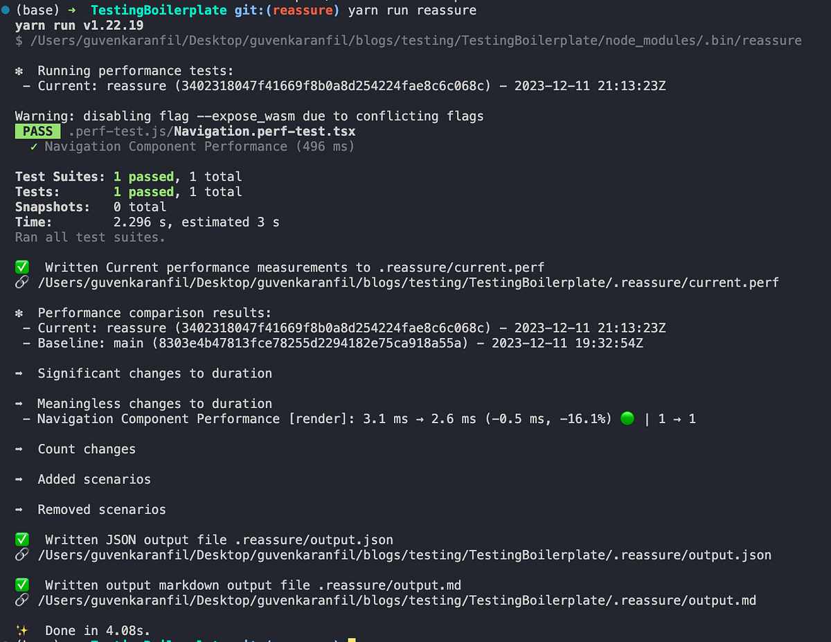 Testing Component Performance with reassurePart4 by Güven Karanfil Medium