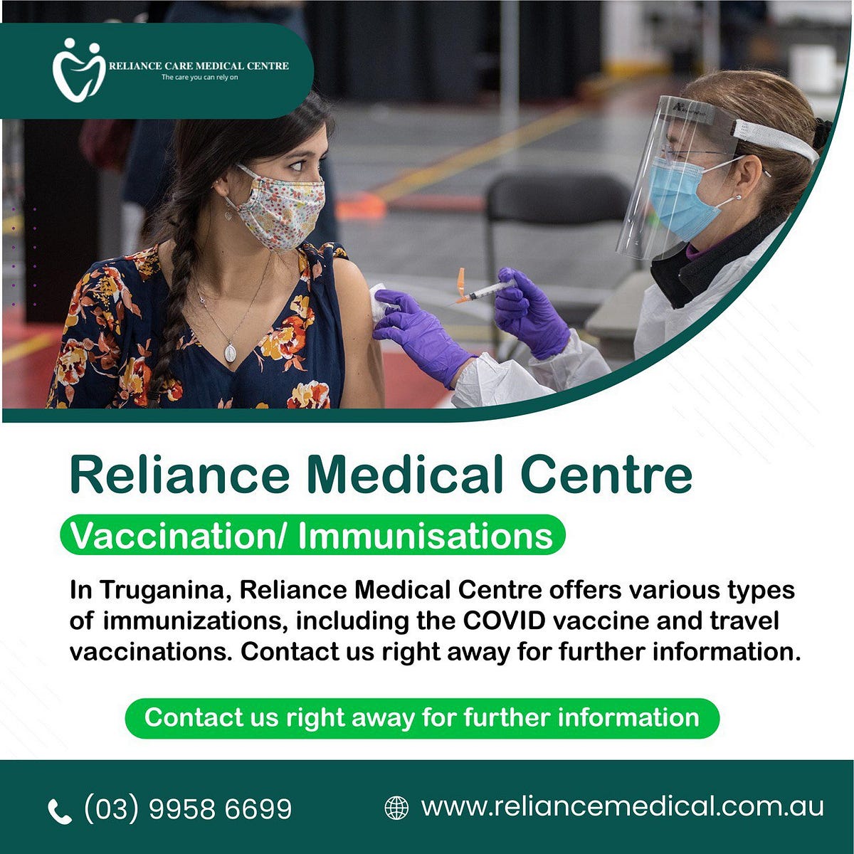 Immunization clinic in Truganina Reliance Medical Centre by reliance