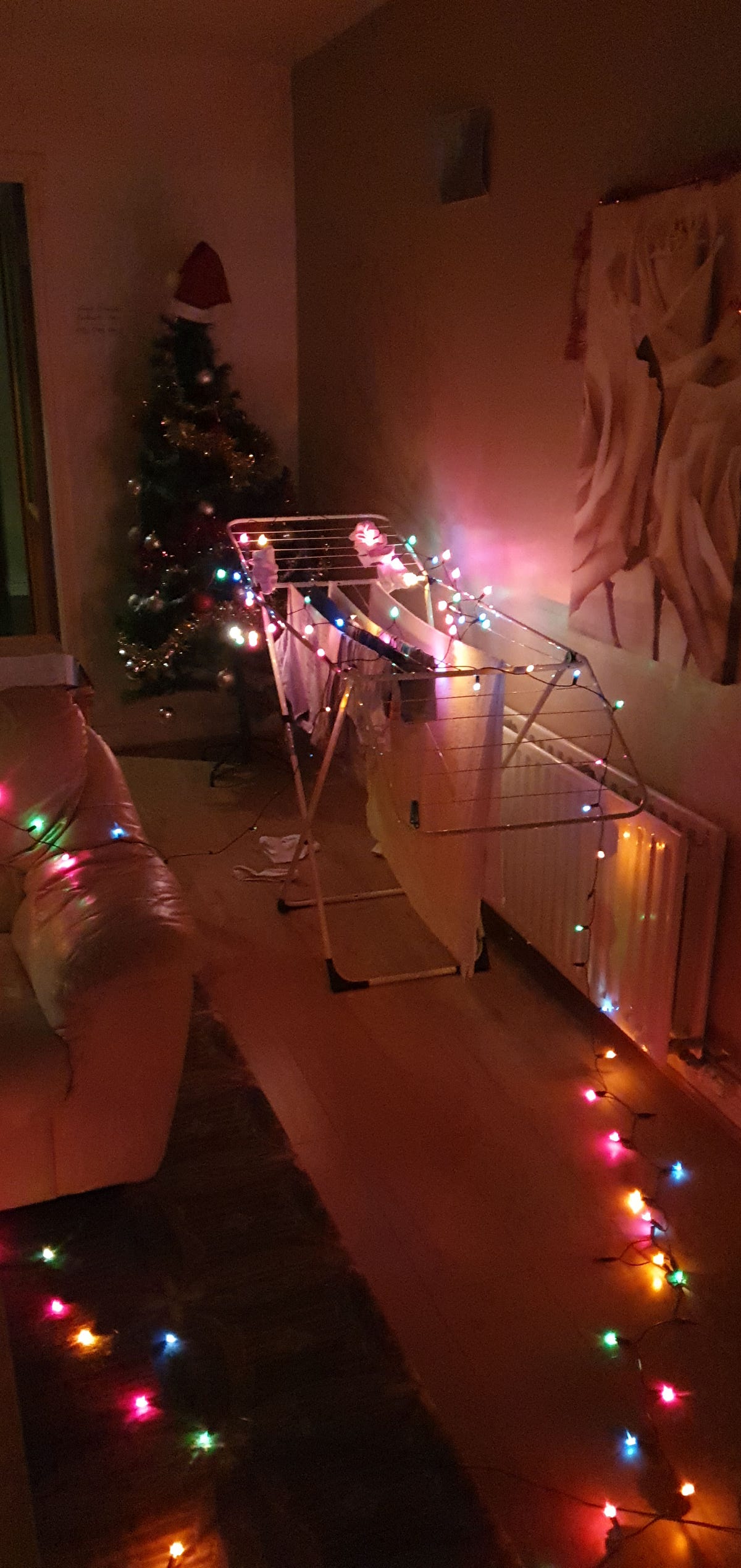 Broken Christmas Tree Lights. I want to paint you a picture of how