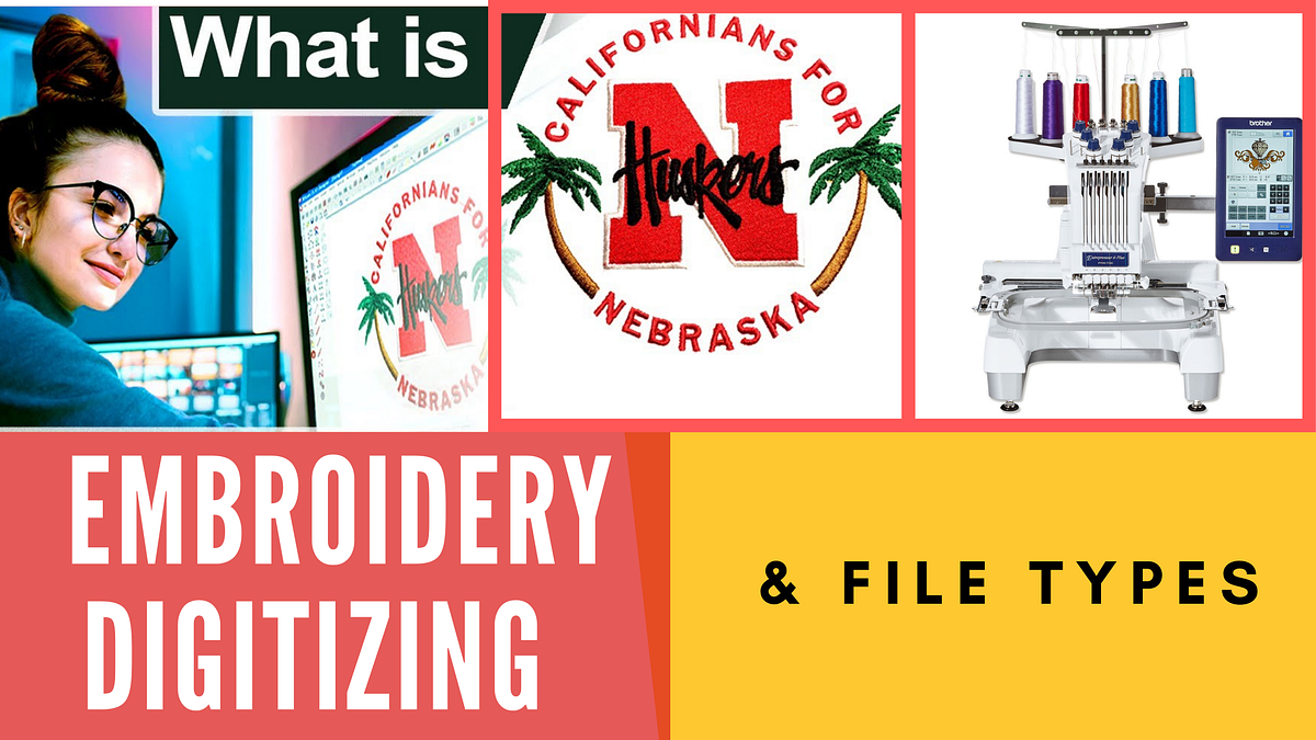 What Is Embroidery Digitizing & File Types by tooldmiller Medium