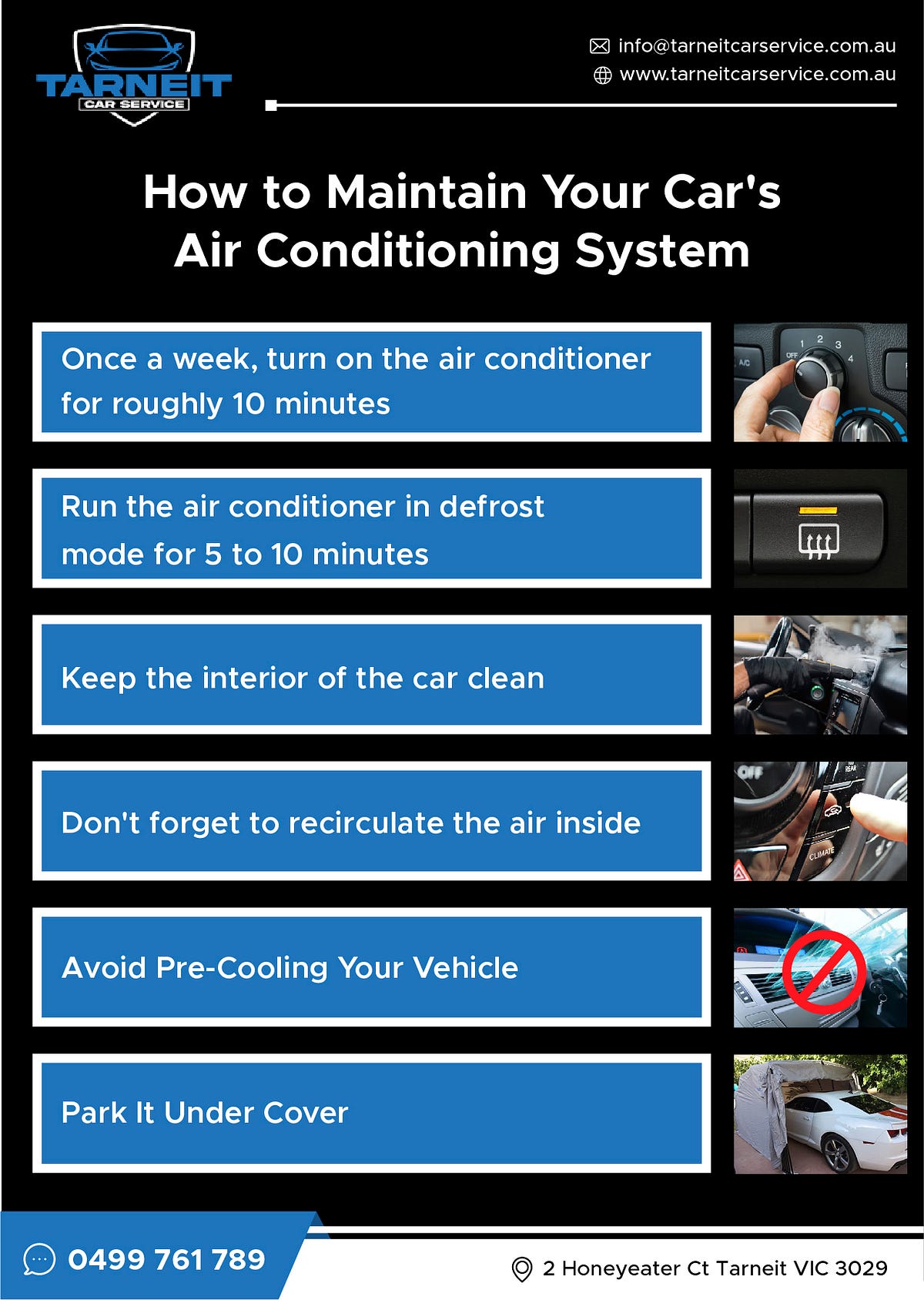 How to Maintain Your Car’s Air Conditioning System Tarneit Car