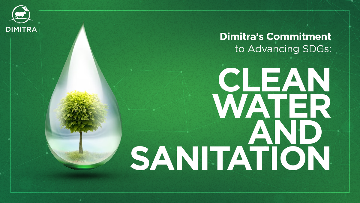 Dimitra’s Commitment to Advancing SDGs Clean Water and Sanitation by