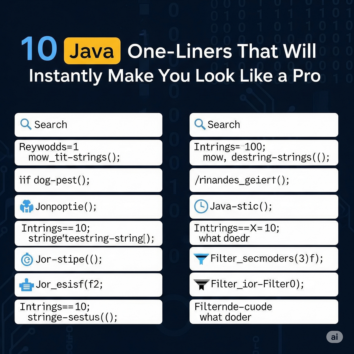10 Java One-Liners That Will Instantly Make You Look Like a Pro | by ...