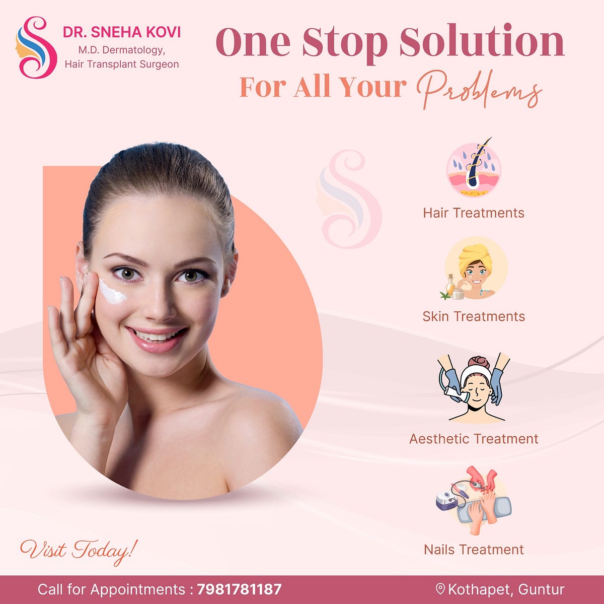 Dermatologist in Guntur. One of the top skin clinics in Guntur… by Dr