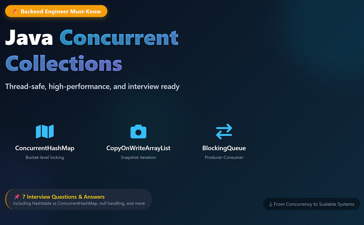 Java Concurrent Collections: The Backend Engineer’s Secret Weapon | by ...