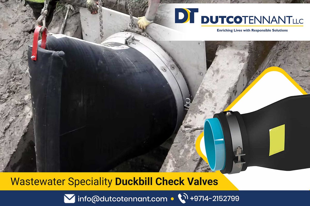 Duckbill Check Valves Its Design Make It Applicable For Various Duckbill Check Valves Its Design Make It Applicable For Various