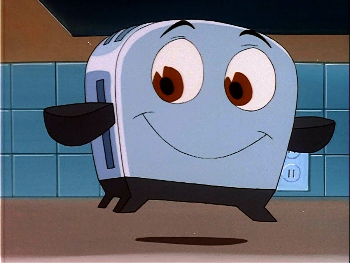 The Brave Little Toaster. Humans are naturally resistant to… | by Ben  Gilburt | Chatbots Magazine