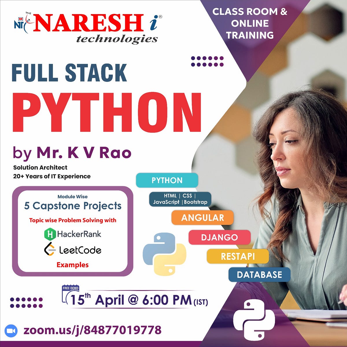 Python & Full Stack Python Online Training — Naresh IT - Avinash Nit ...