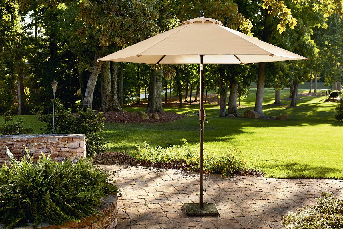 Choose Best Parasol Base Patio For Your Garden by Jeslyn Burbank Medium