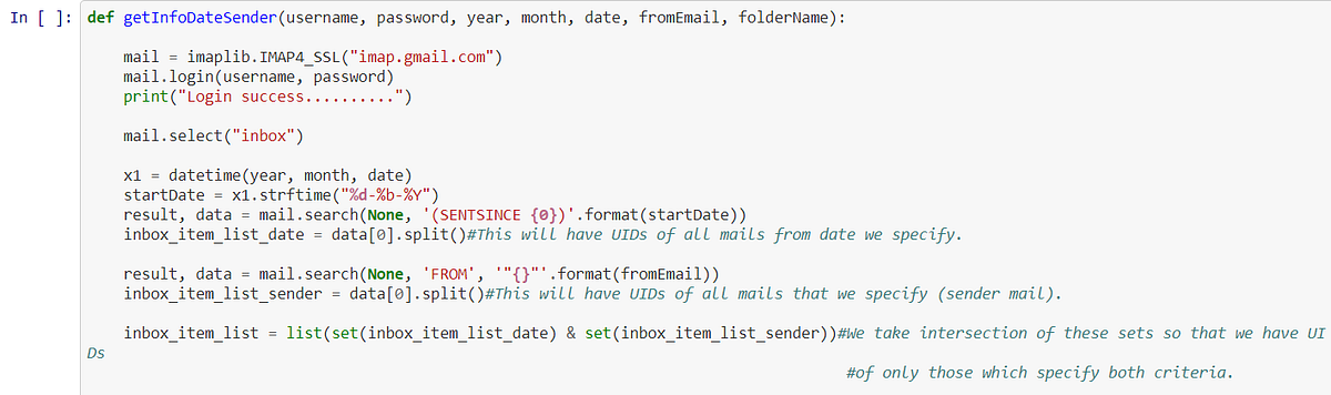 Email Extraction using Python with some filters | by Vishal jain ...