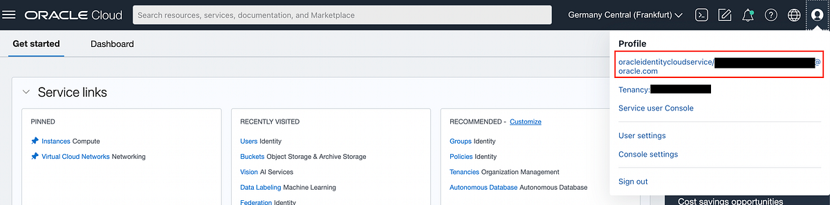 Install OCI-cli and configure a default profile | by Carlos Giraldo ...