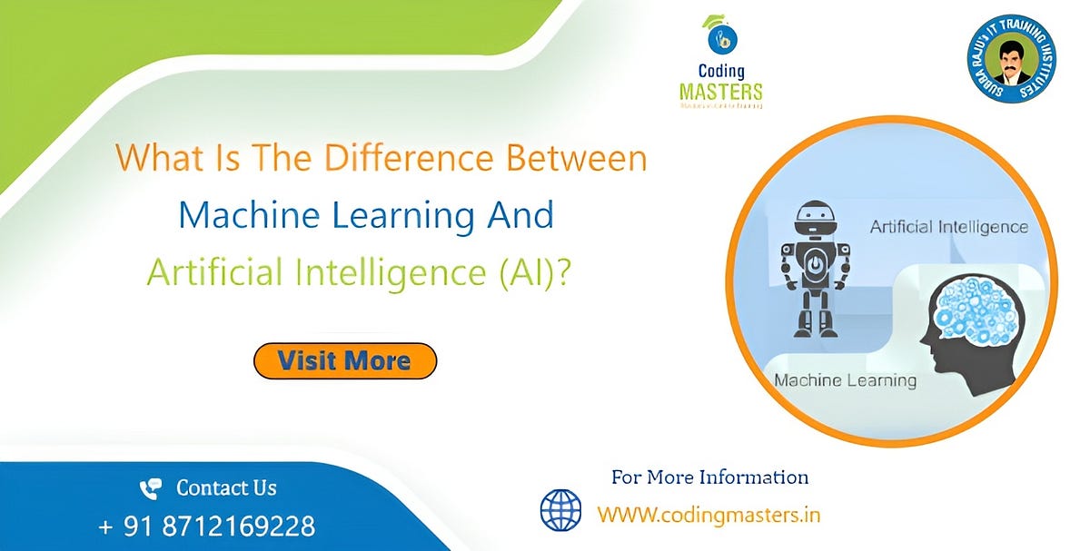 What Is The Difference Between Machine Learning And Artificial ...