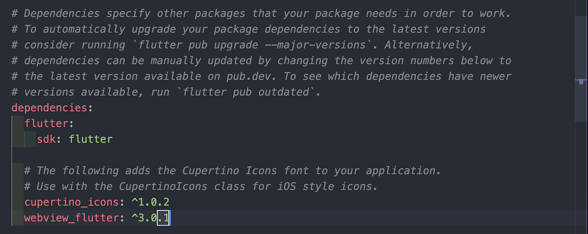 Flutter’s Basic — Aplikasi WebView - Aji Pujo Hardiyanto - Medium