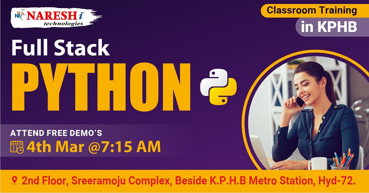 Python Full stack Training Institutes in KPHB, NareshIT , Hyderabad ...