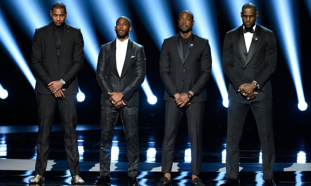 LeBron James won't have his Banana Boat Crew in the NBA All-Star Game 