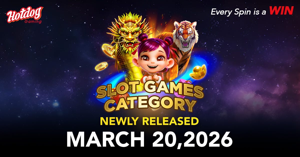 HOTDOG GAMING Launches Three New Slot Titles in Latest March 2026 Release