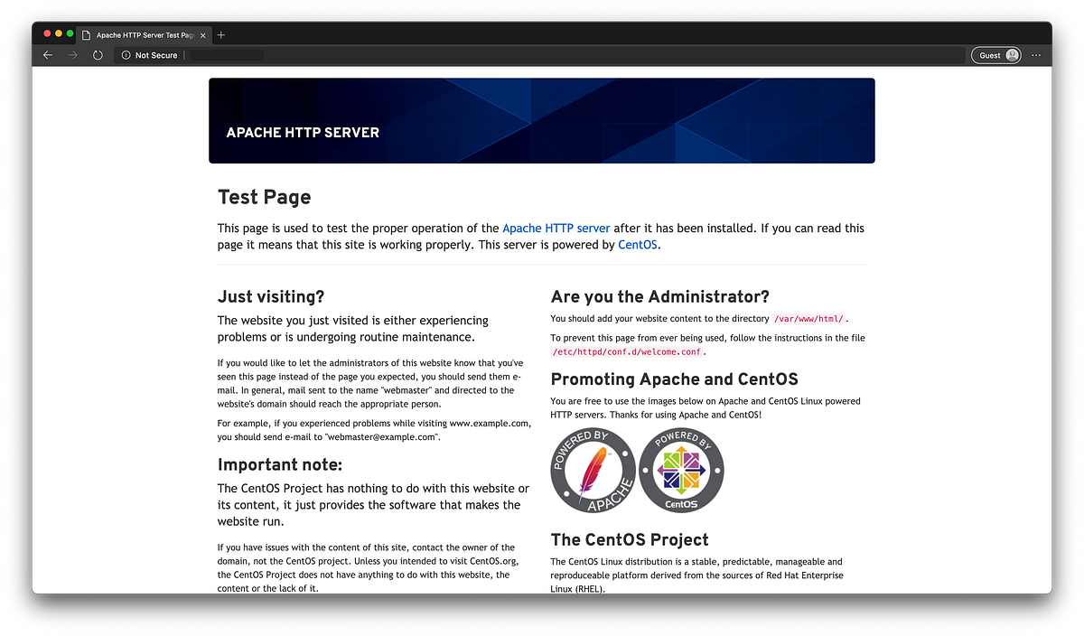How to install Apache Httpd on RHEL by Aphisit Namracha Medium